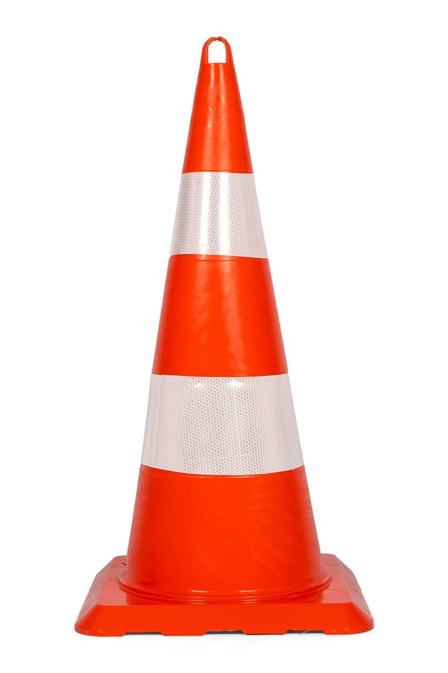 Cono stradale 75 cm